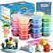 24-Color Modeling Clay Kit – Magic Air Dry, Ultra-Light, Non-Toxic, DIY Gift for Kids (Ages 3-12).